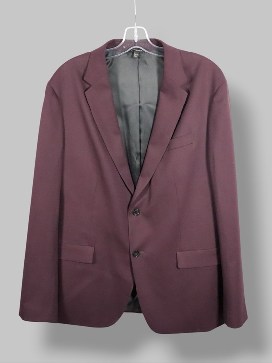 Banana Republic Other - Banana Republic Blazer Men’s 44R Burgundy Tailored Classic Dress Jacket